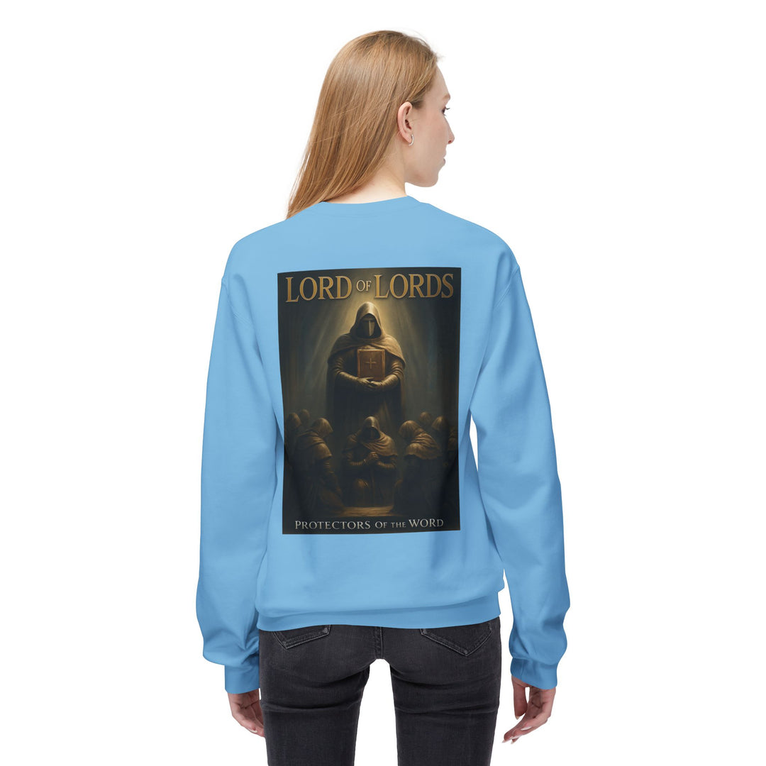 Christian Crewneck Sweatshirt - "King of Kings / Lord of Lords" Religious Pullover