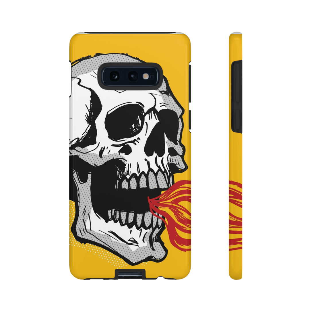 Skull Fire Tough Phone Case