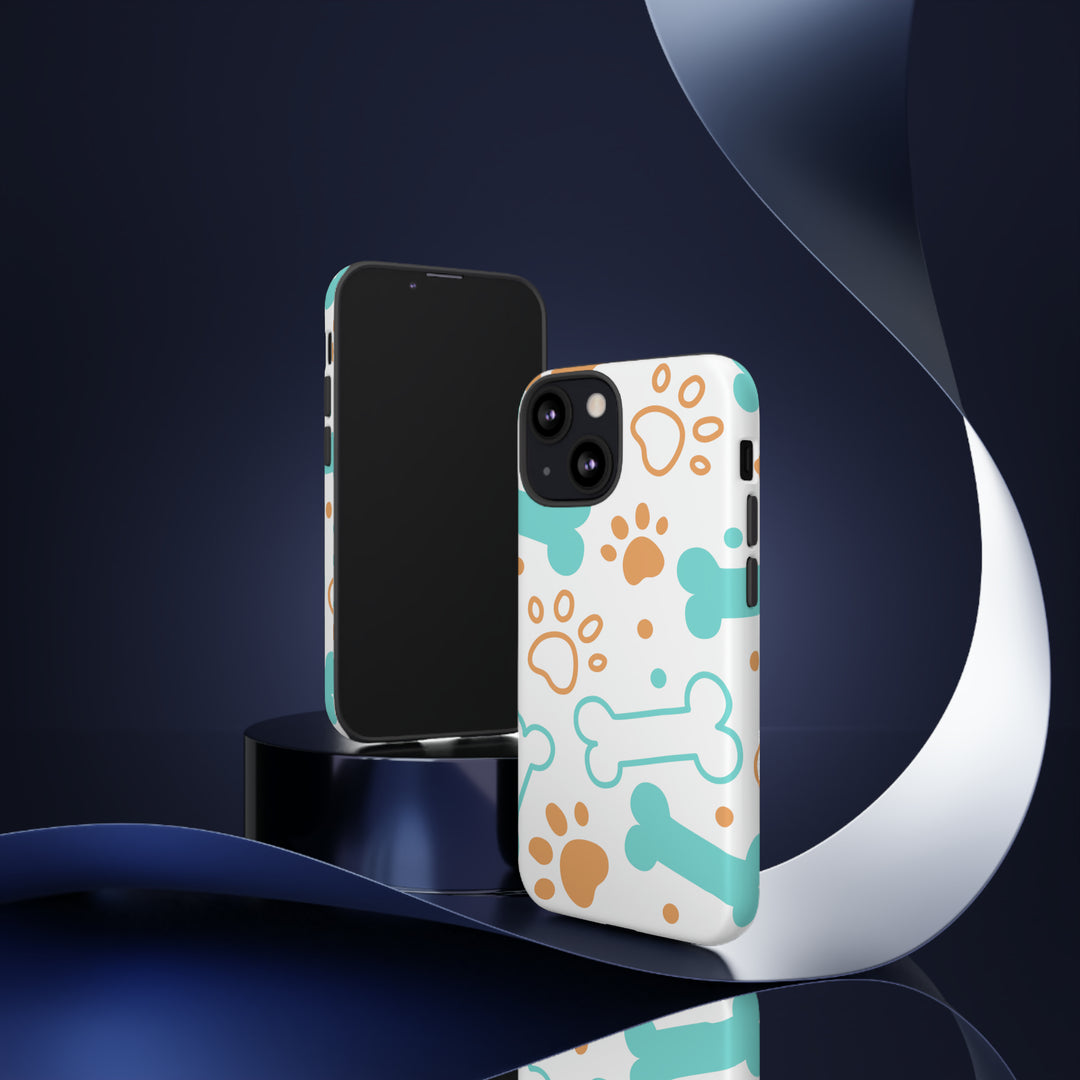 Paws and Bones Tough Phone Case