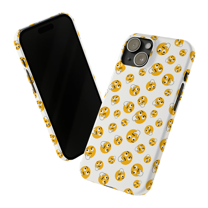 Emoji iPhone 15 Slim Phone Case