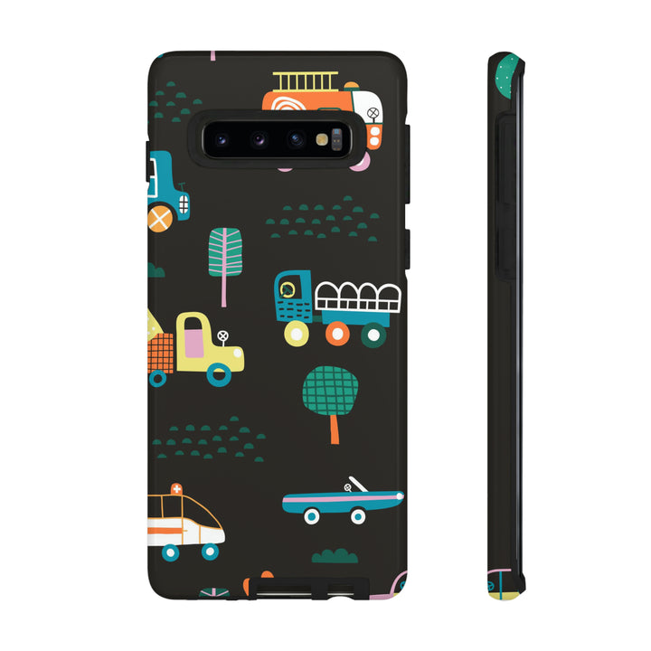 Cars and Trucks Tough Phone Case