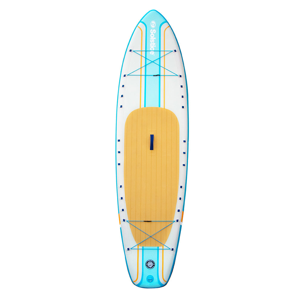 Solstice Watersports 10'6" Rambler Inflatable Stand-Up Paddleboard/Kayak 2-In-1 Kit w/Seat  Convertible Paddle - Orange [36201]