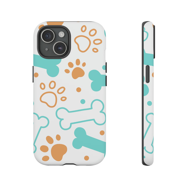 Paws and Bones Tough Phone Case