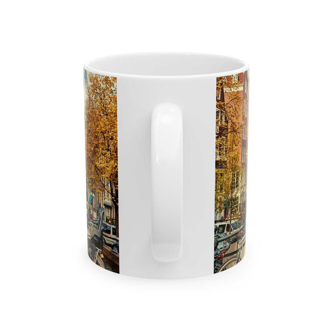 Scenic Amsterdam Ceramic Mug, (11oz, 15oz)