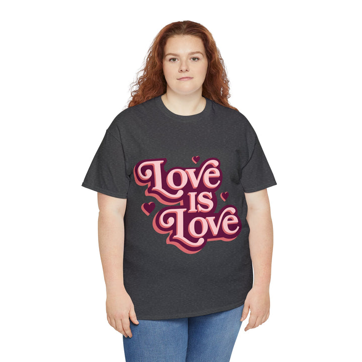 Love is Love Unisex Heavy Cotton Tee