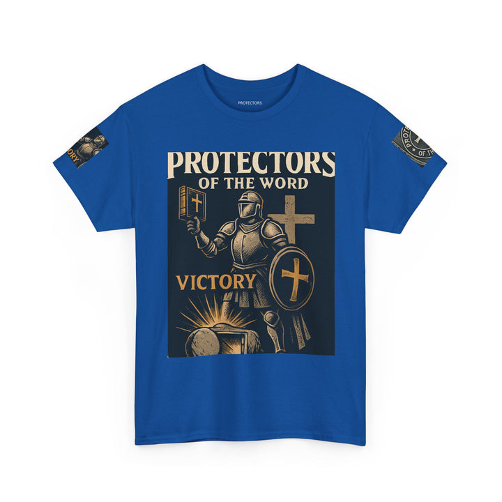Protectors of the Word Premium Christian T-Shirt — 'Victory' Knight Design with John 14:6 Scripture