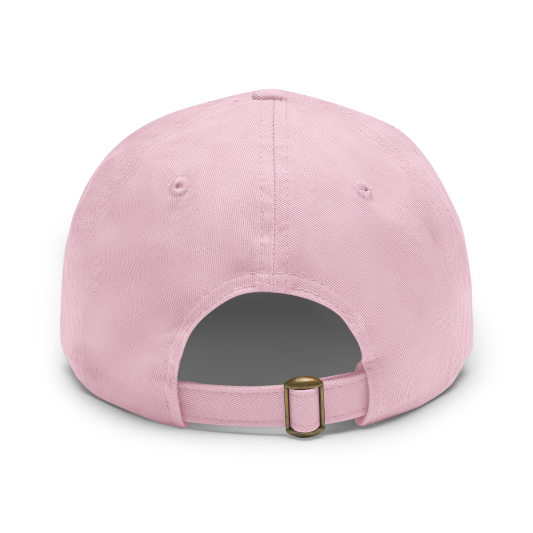 Jet Fighter Dad Hat with Leather Patch (Rectangle)