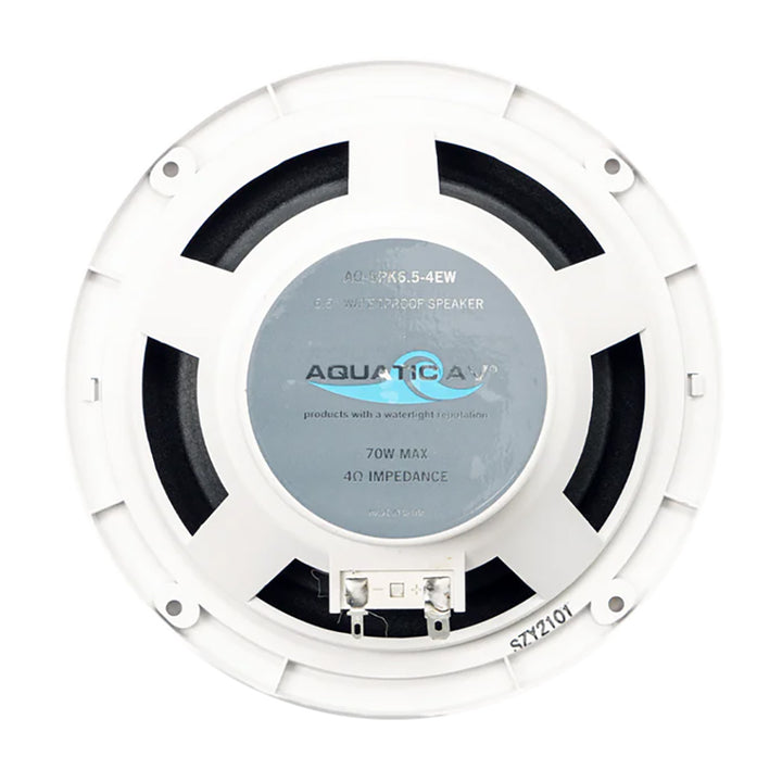 Aquatic AV 6.5" Economy Speakers - White - Pair [EC121]