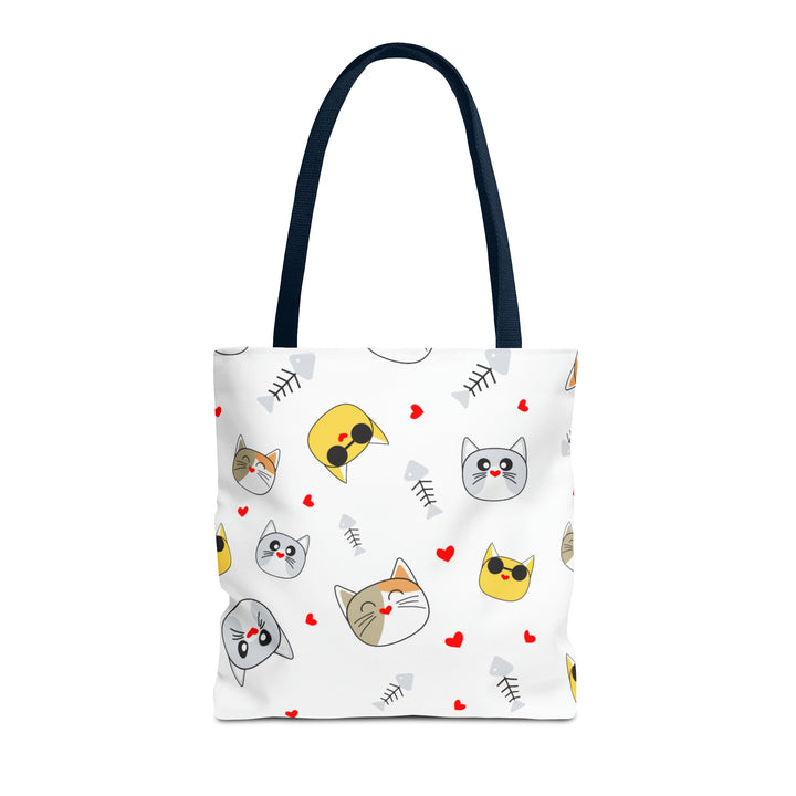 Cat Face Tote Bag (AOP)