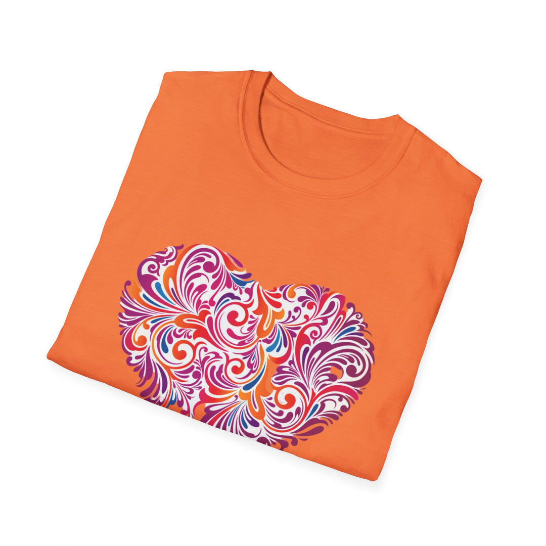 Heart Design Unisex Softstyle T-Shirt