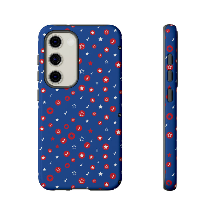 Checks and Stars Tough Phone Case