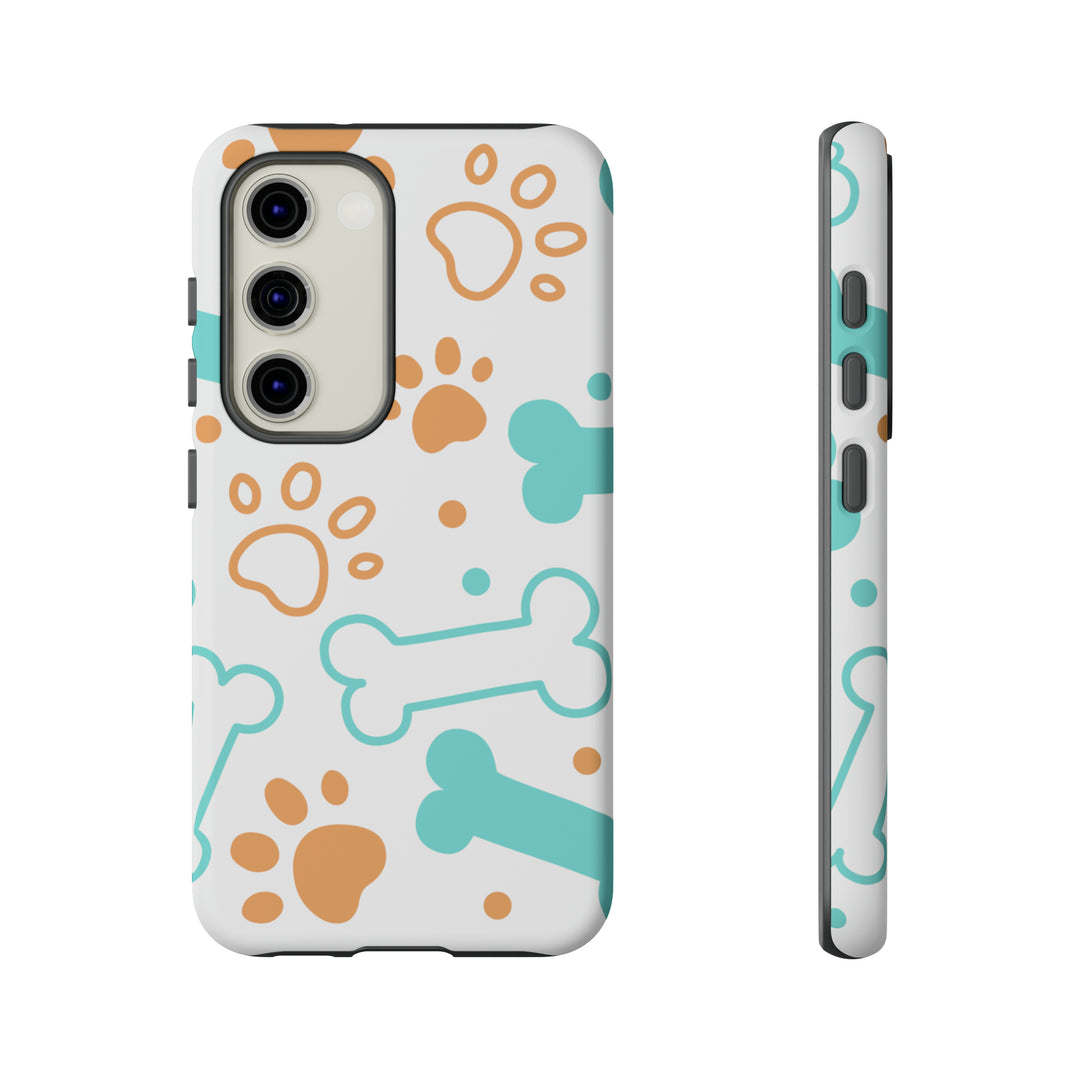 Paws and Bones Tough Phone Case