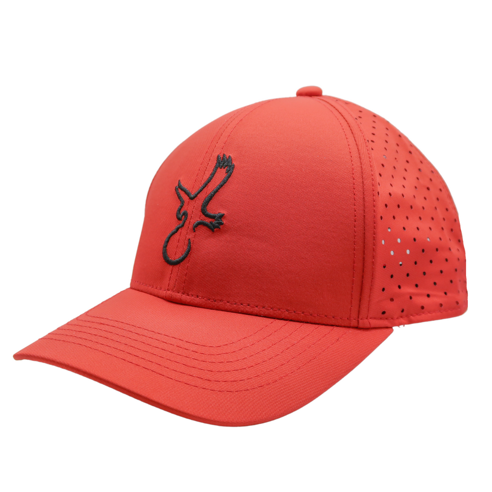 Red/Black Eagle Performance Hat Photo.