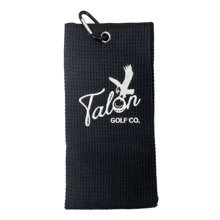 Performance Golf Towel Black.