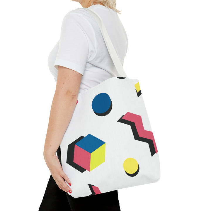 Cubes and Circles Tote Bag (AOP)