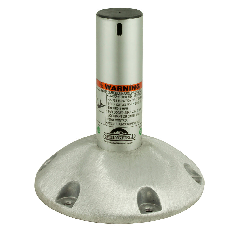 Springfield 2-3/8" Explorer Fixed-Height Locking Pedestal - 9" [1250309-LNS]