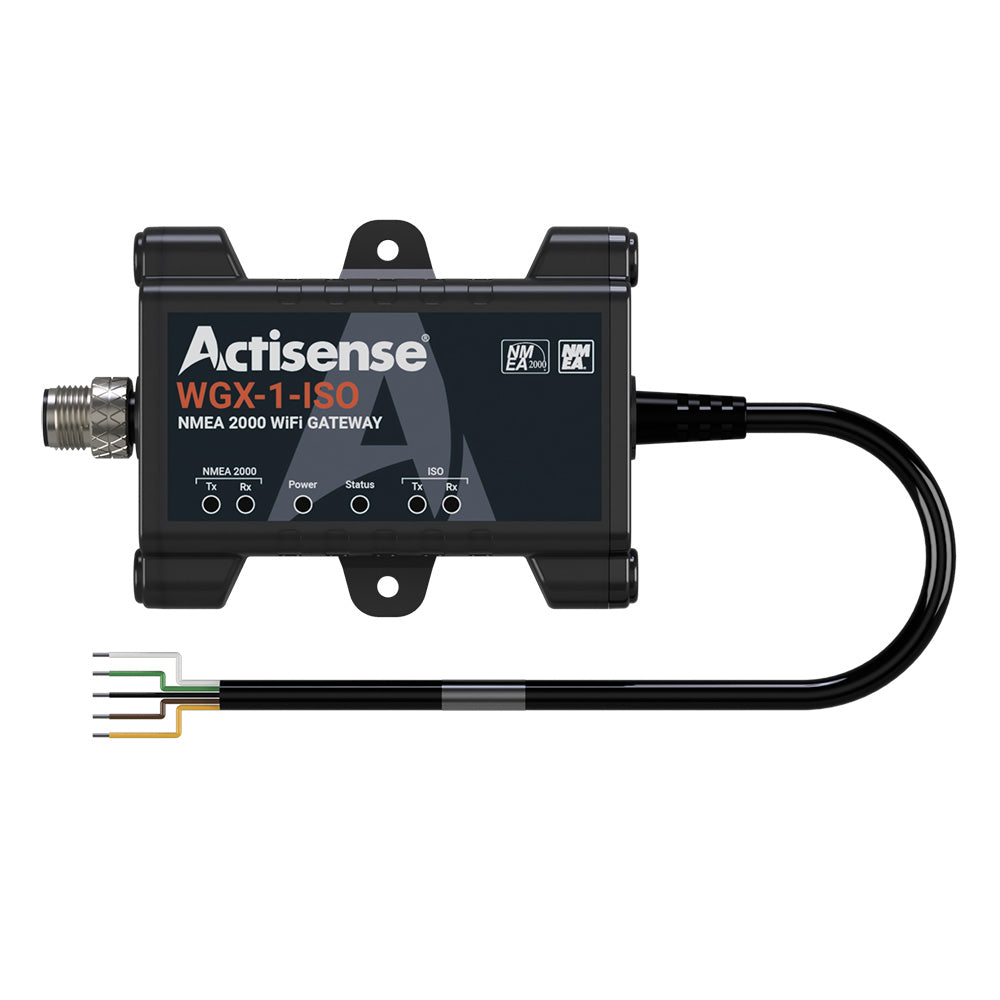 Actisense WiFi NMEA 0183 to NMEA2000 Gateway w/PC Interface - ISO Connection [WGX-1-ISO]