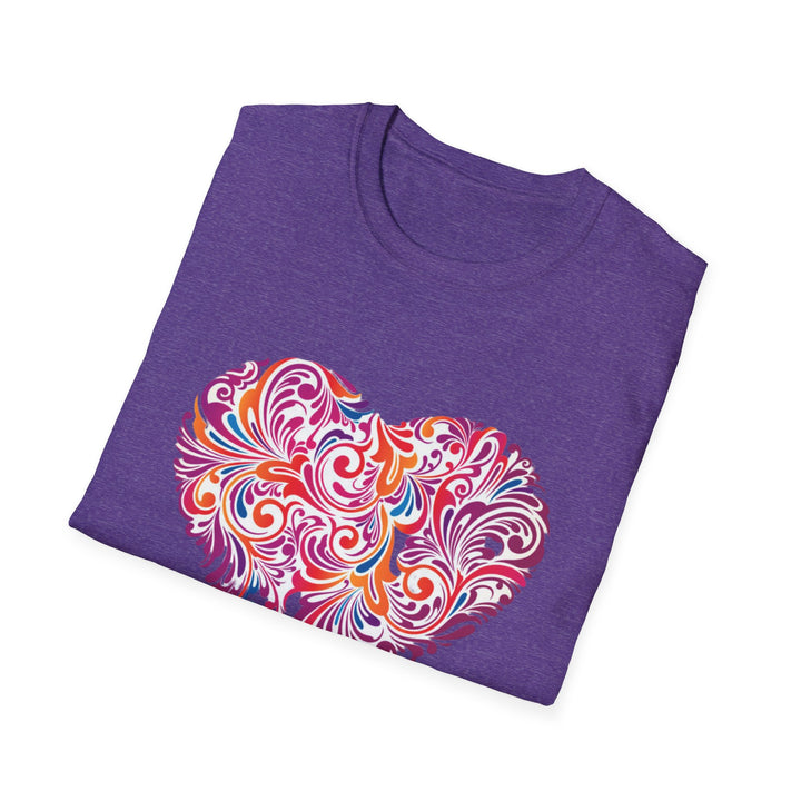 Heart Design Unisex Softstyle T-Shirt