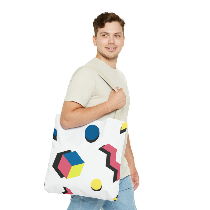 Cubes and Circles Tote Bag (AOP)