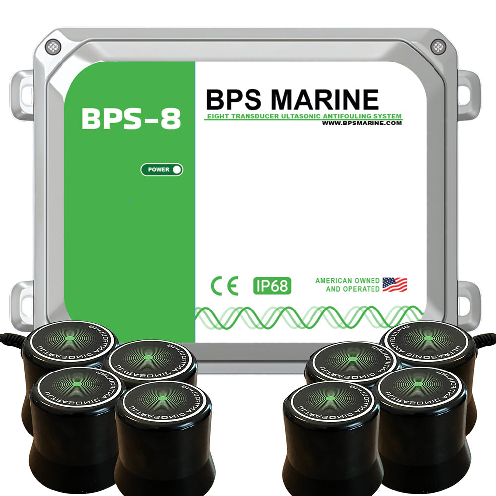 BPS Marine BPS-8 8-Transducer Ultrasonic Antifouling System - 12VDC [BPS-8]
