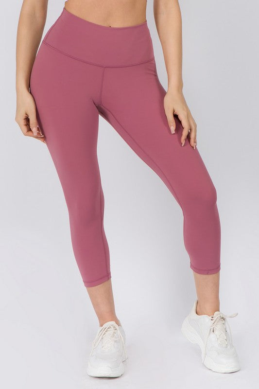 Buttery Soft Capri Activewear Leggings