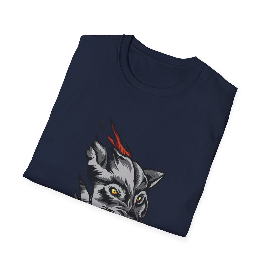 Tough Wolf Unisex Softstyle T-Shirt