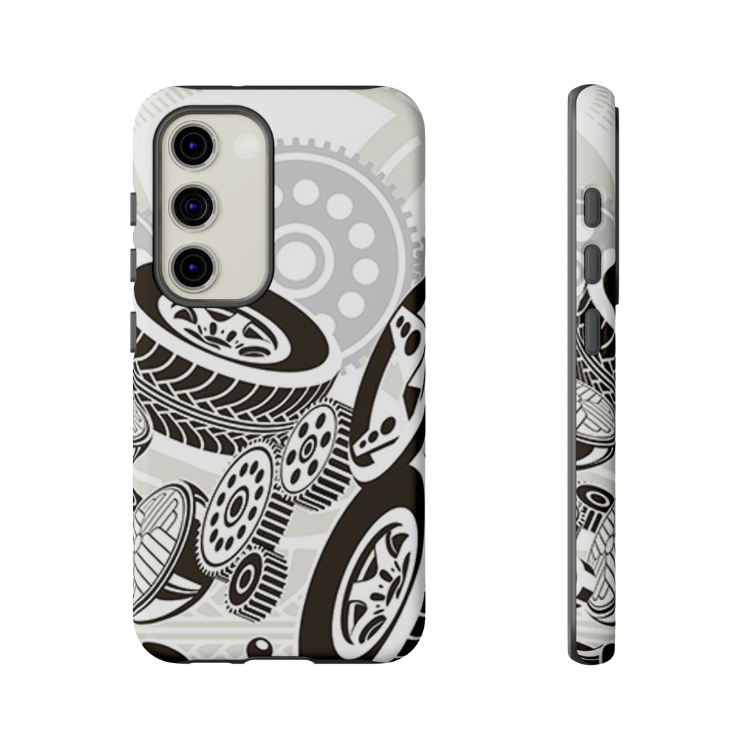 Tires Tough Phone Case