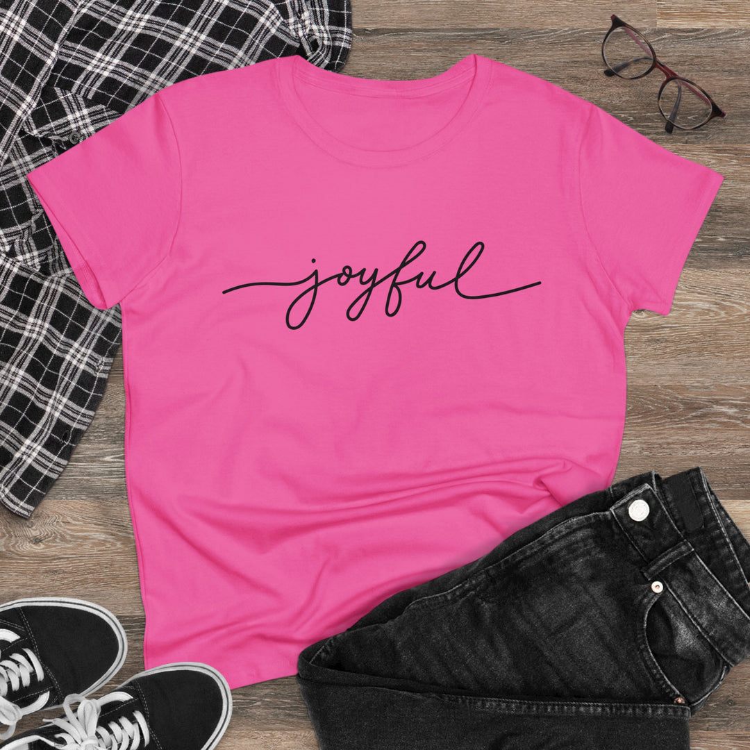 Joyful Women's Midweight Cotton Tee