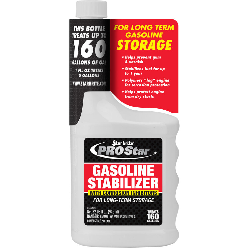 Star brite PRO Star Gas Stabilizer w/Corrosion Inhibitors - 32 oz [843 ...