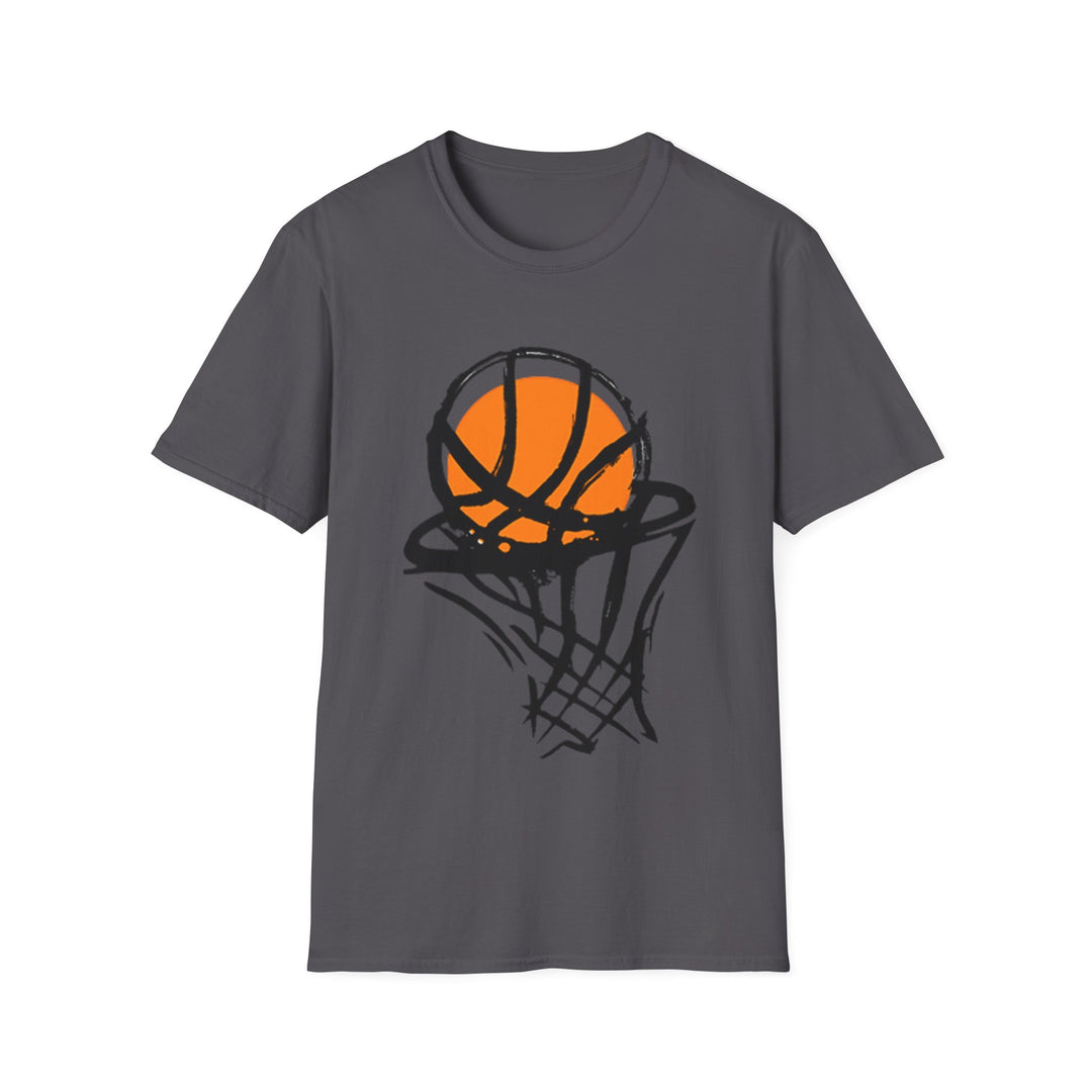 Basketball Hoop Unisex Softstyle T-Shirt