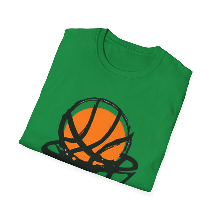 Basketball Hoop Unisex Softstyle T-Shirt