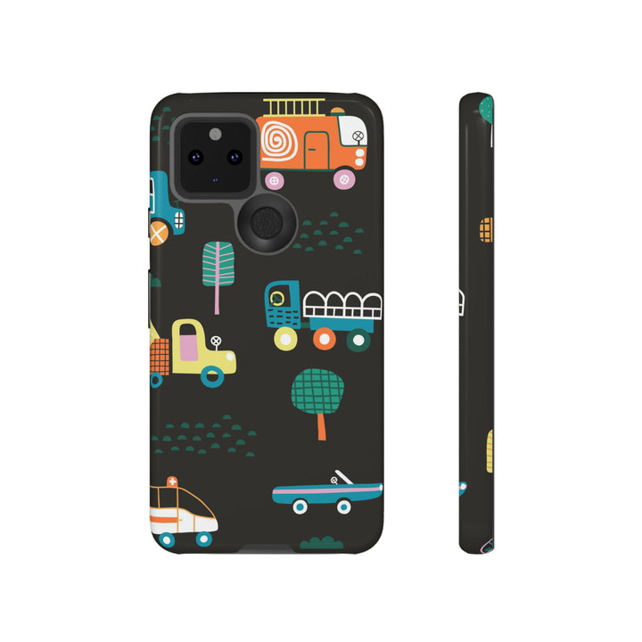 Cars and Trucks Tough Phone Case