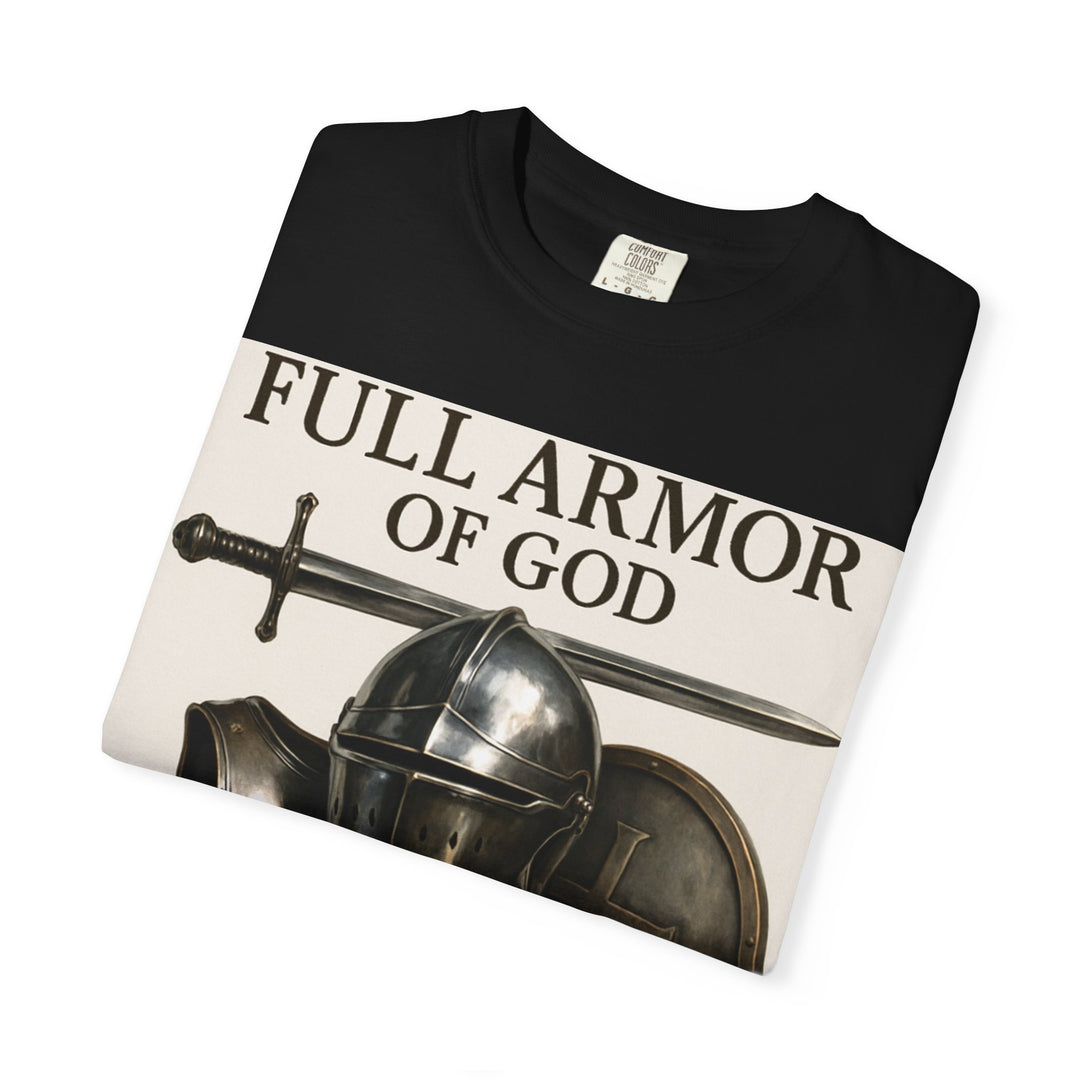 Full Armor of God T‑Shirt — Christian Faith Graphic Tee (Ephesians 6:10‑18)