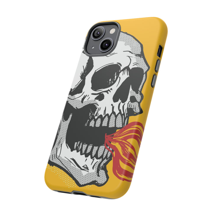 Skull Fire Tough Phone Case