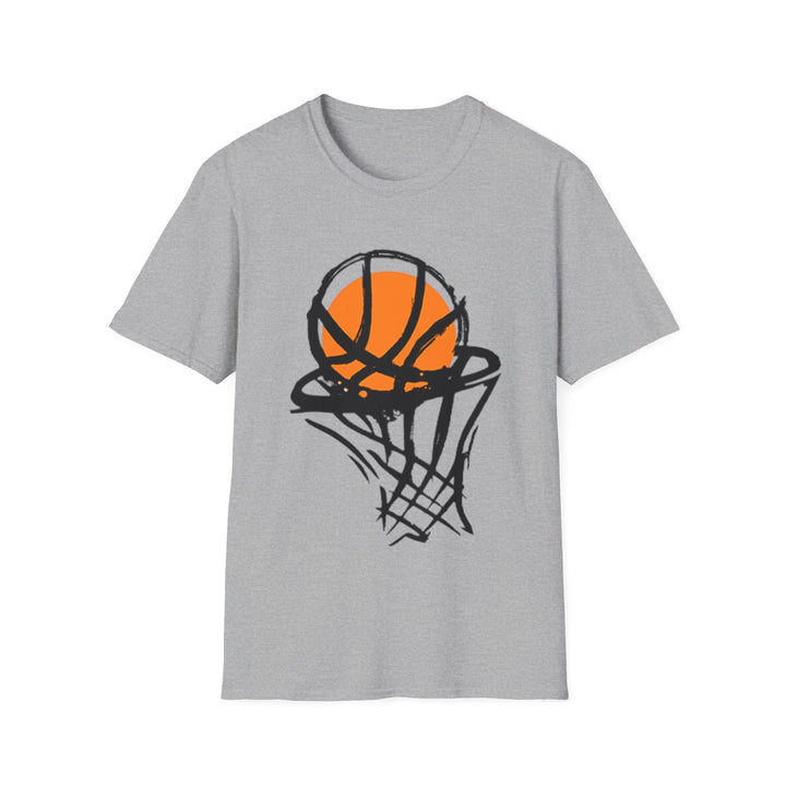 Basketball Hoop Unisex Softstyle T-Shirt