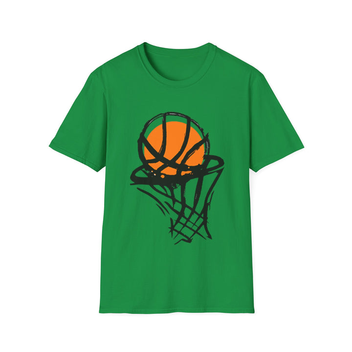 Basketball Hoop Unisex Softstyle T-Shirt