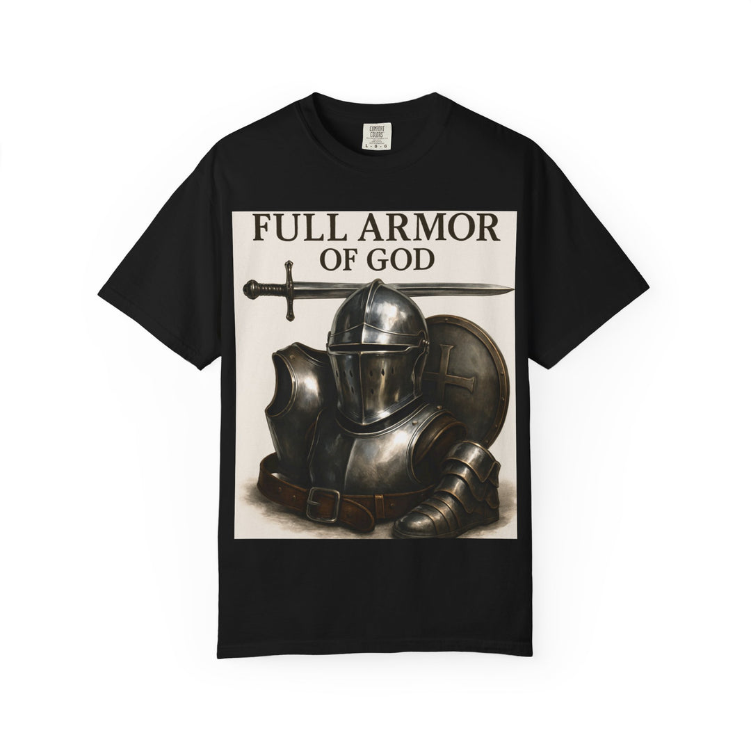 Full Armor of God T‑Shirt — Christian Faith Graphic Tee (Ephesians 6:10‑18)