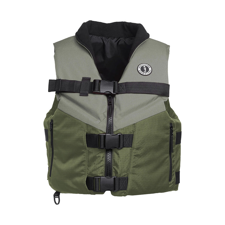 Mustang Accel Foam Vest - Green/Grey - XXL [MV4627-833-XXL]