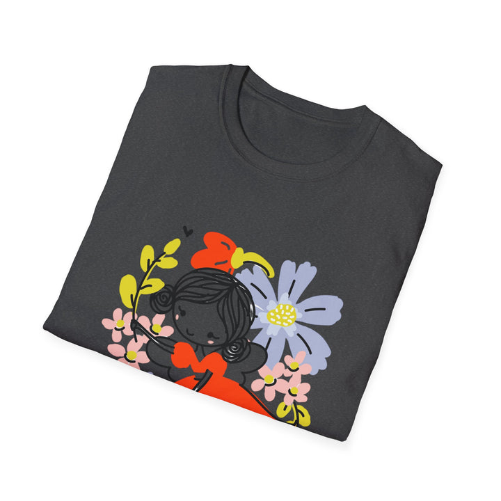 Cute Flying Forest Fairie Unisex Softstyle T-Shirt