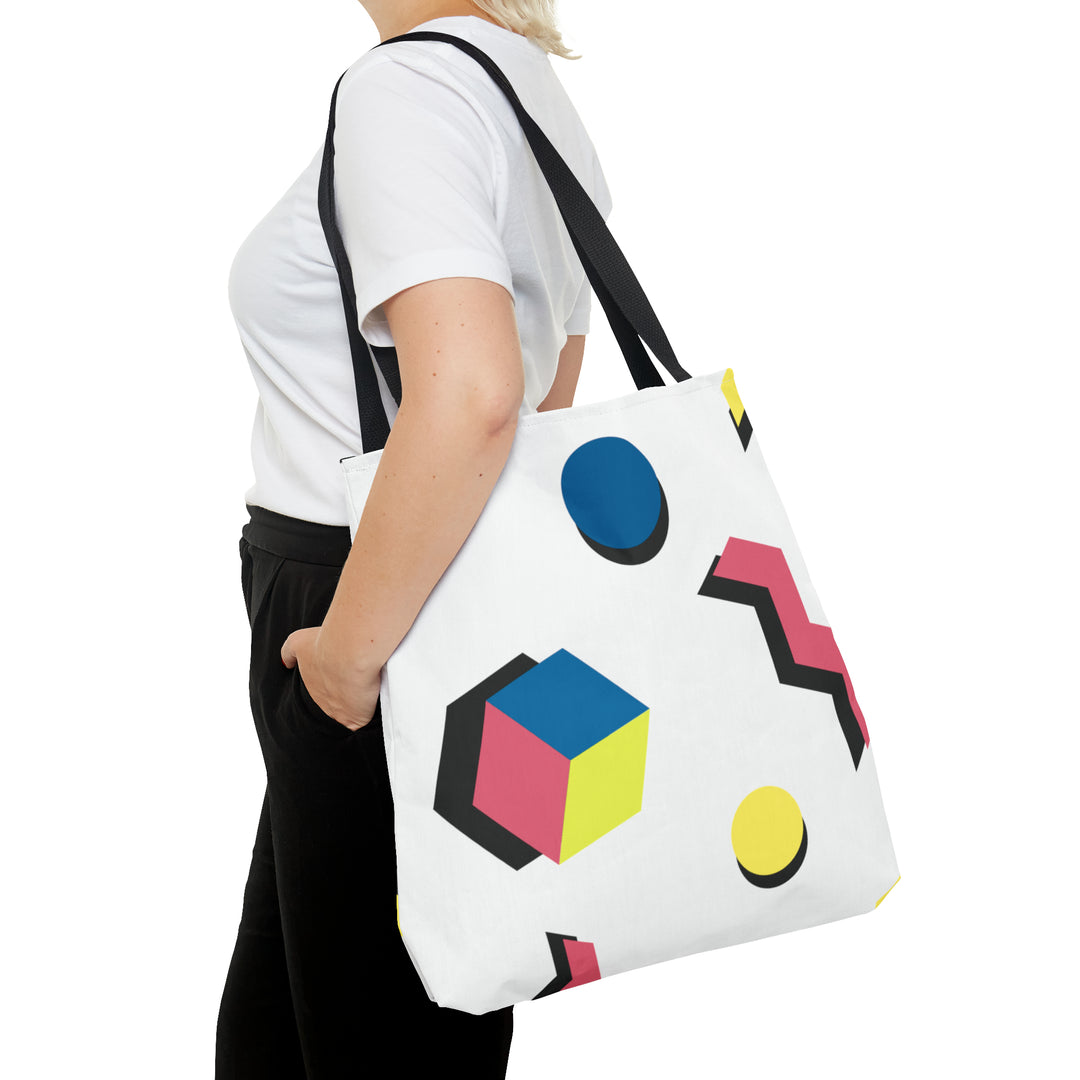 Cubes and Circles Tote Bag (AOP)