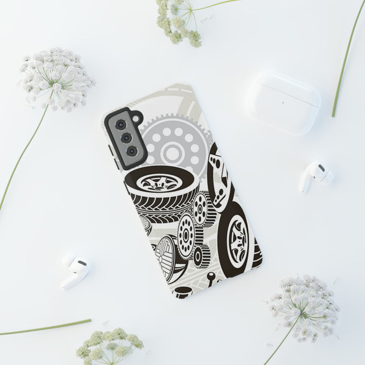 Tires Tough Phone Case