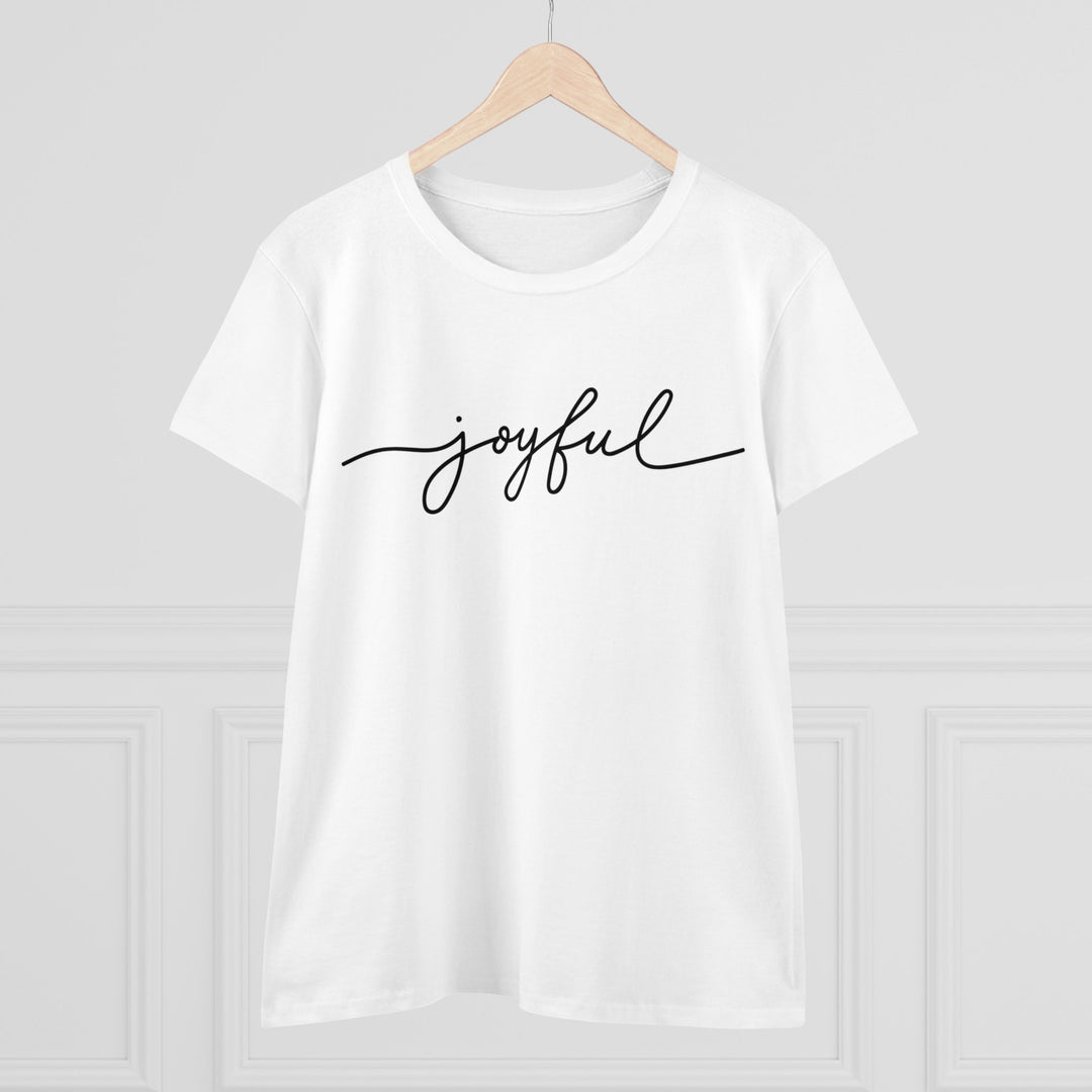 Joyful Women's Midweight Cotton Tee