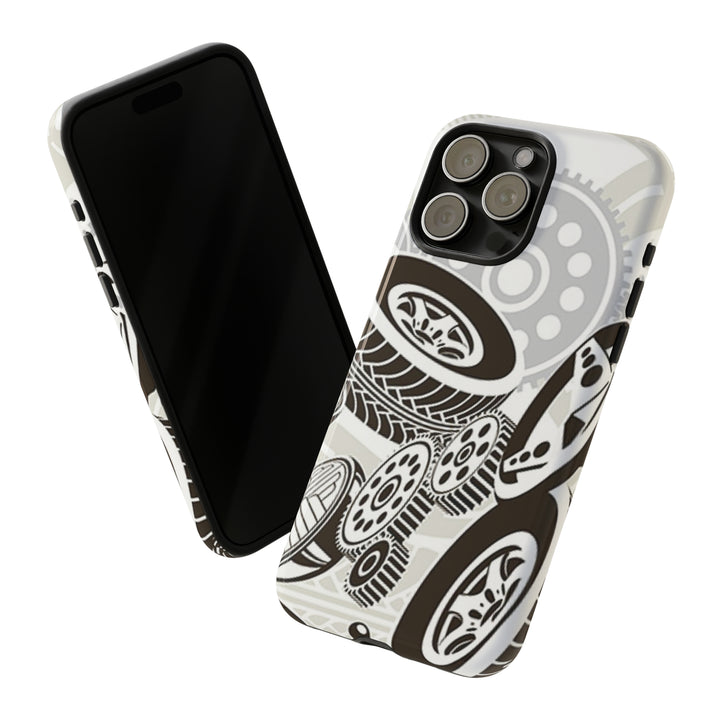 Tires Tough Phone Case