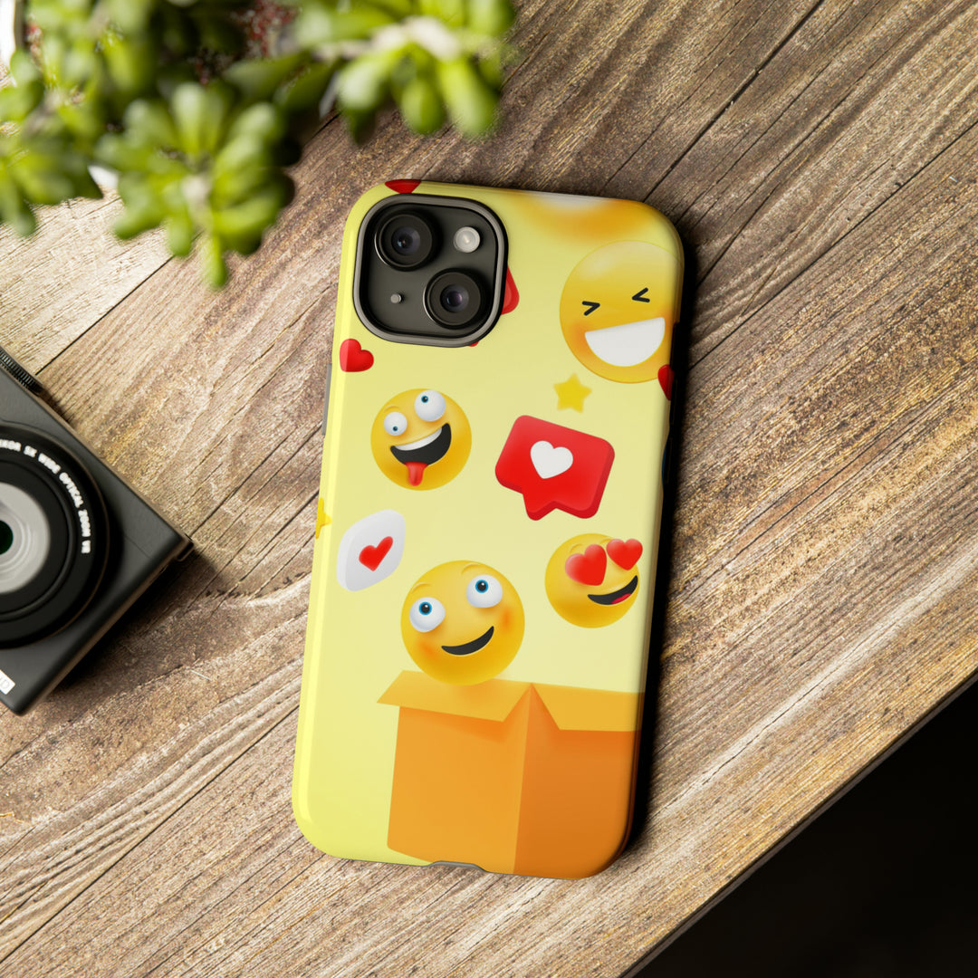 Emoji Time Tough Phone Case