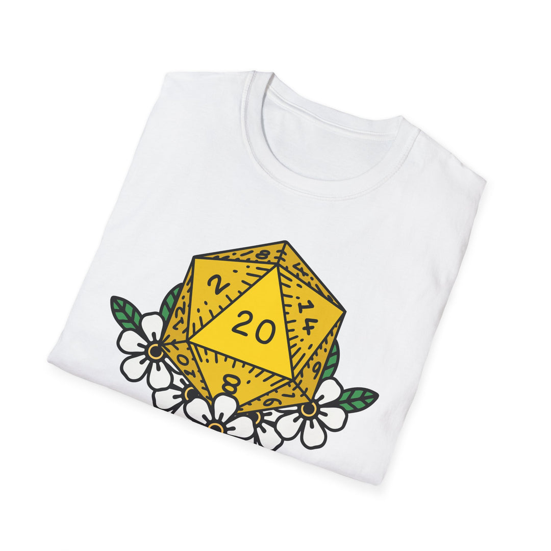 Rolled 20 Crit Unisex Softstyle T-Shirt