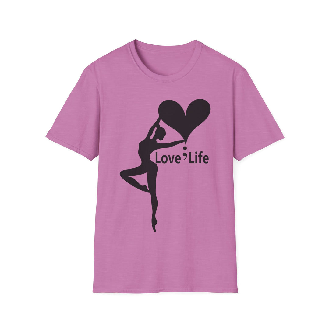 Ballerina Love Life Unisex Softstyle T-Shirt