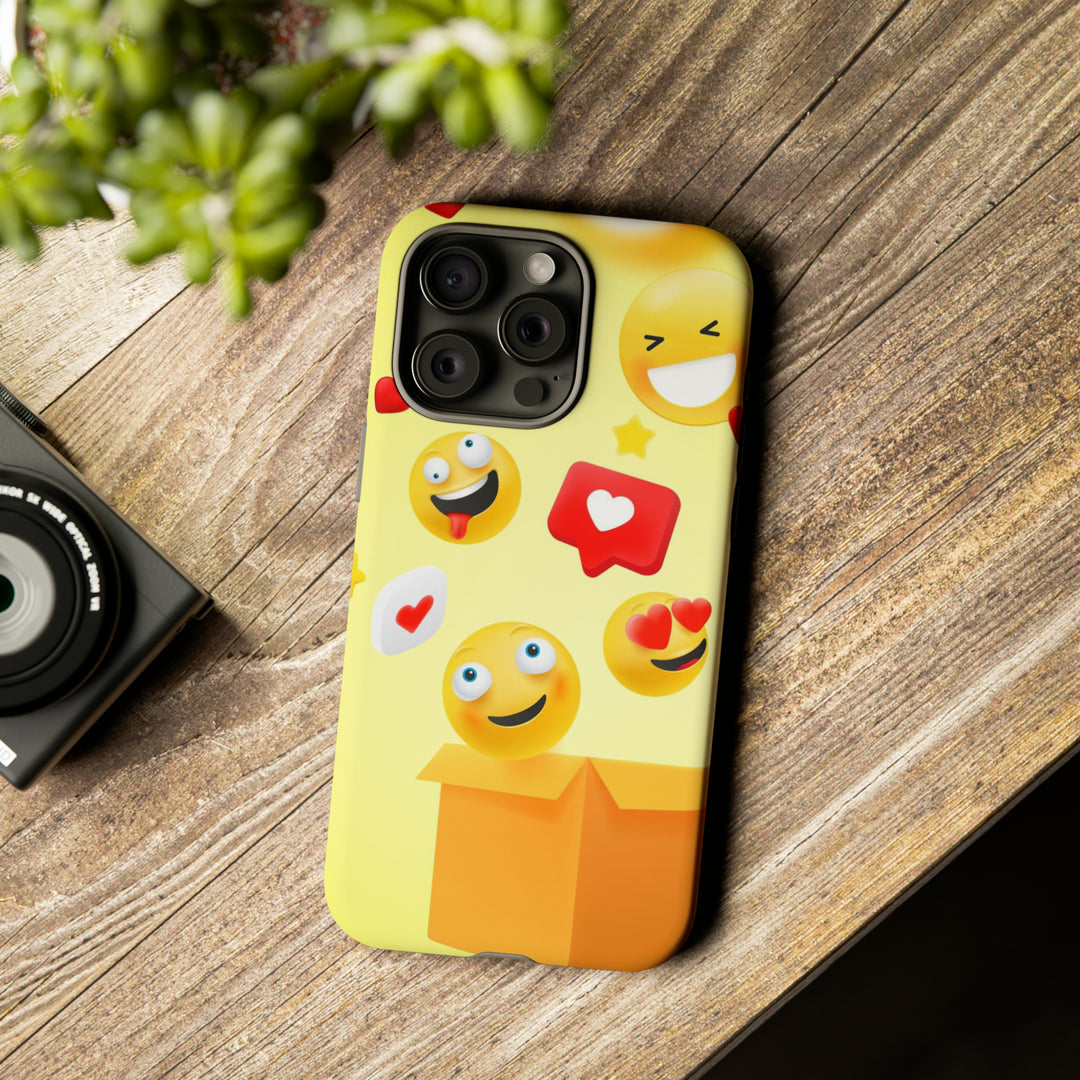 Emoji Time Tough Phone Case