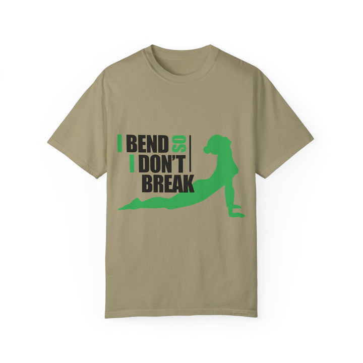 I Bend So I Don't Break Unisex Garment-Dyed T-shirt