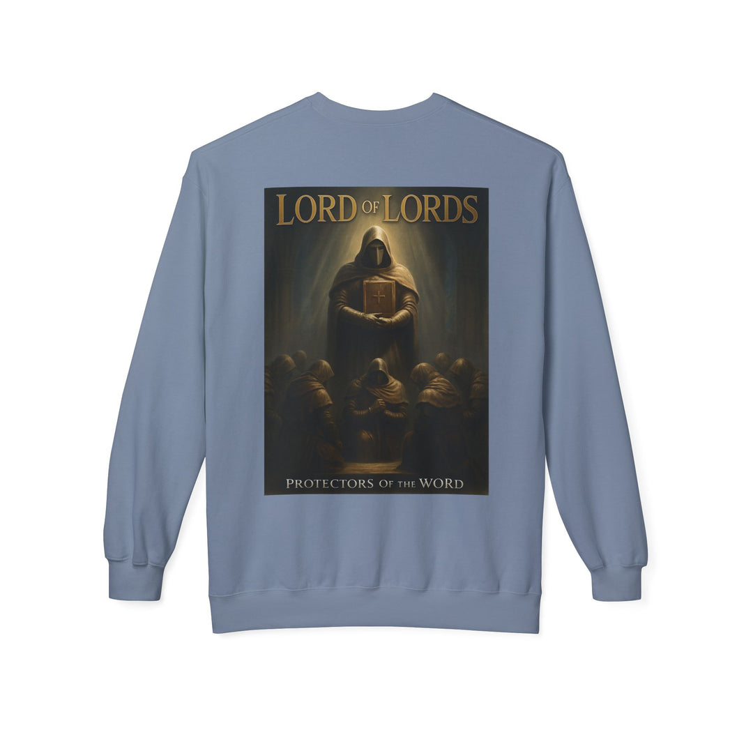 Christian Crewneck Sweatshirt - "King of Kings / Lord of Lords" Religious Pullover
