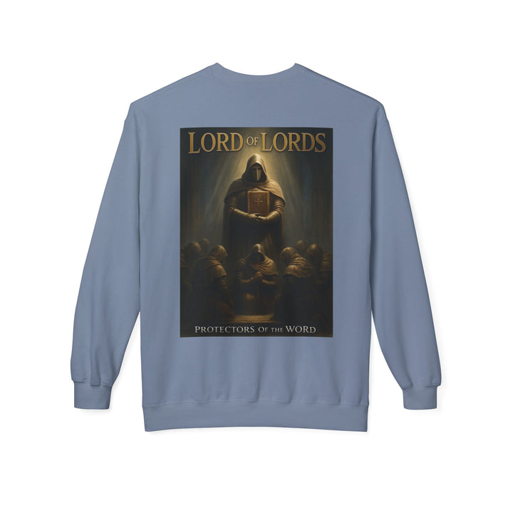 Christian Crewneck Sweatshirt - "King of Kings / Lord of Lords" Religious Pullover